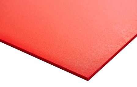 FOAMALUX color Fritt skummad skiva röd - 