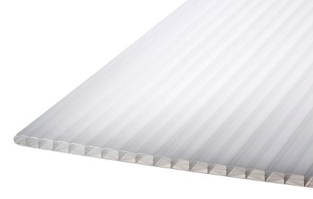 RIATHERM kanalplast 10 mm X-Struktur Opalvit - Bredd 700 - 