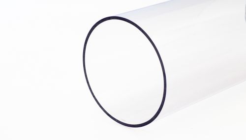 PC Rör extruderad transparent - 