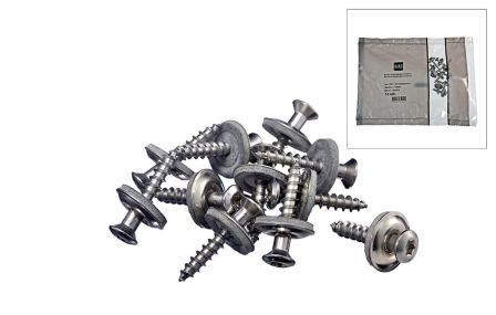 Skruvar till vindskivelist - 10 st. - 