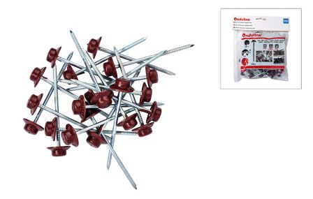 Spik galvaniserad 3 x 65 mm. Röd - 