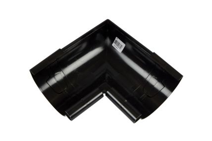 Invändig rännvinkel 90° storlek 100. Svart - 