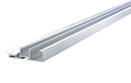 Kantprofil m/gummilist - 10 mm. Termotak - 