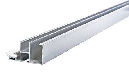 Kantprofil m/gummilist - 25 mm. Termotak - 