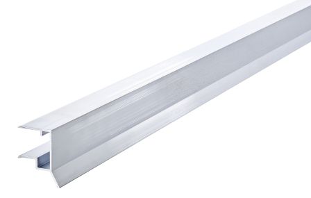 Alu dropplistprofil, för framkant av 16 mm. Termotak skivor - 