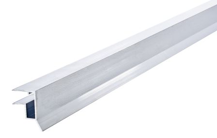 Alu dropplistprofil, för framkant av 10 mm. Termotak skivor - 