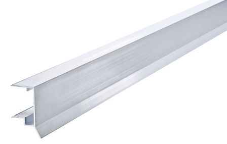 Alu dropplistprofil, för framkant av 25 mm. Termotak skivor - 