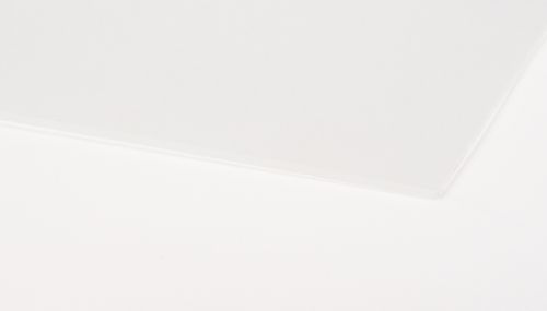 Plexiglas gjutet Satinice krystal 0F00 SC satinmatt på ana sidan - 