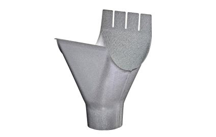 Tappstycke/omvikningskupa storlek 125 &Oslash; 75 mm. AluZink