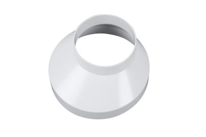 Brunnskrage &Oslash; 75/150 mm. Vit