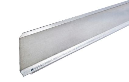 Fasadanslutning till mur/v&auml;gg. Alu - 1000 x  mm.