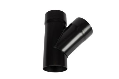 Grenr&ouml;r 45&deg; &Oslash; 75 mm. Svart