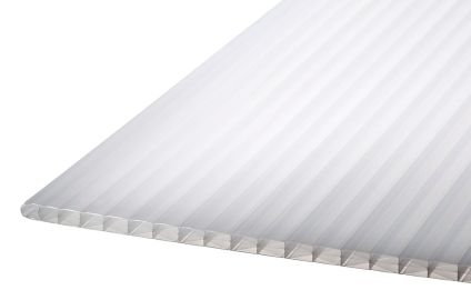 RIATHERM kanalplast 10 mm X-Struktur Opalvit - Bredd 700 - 