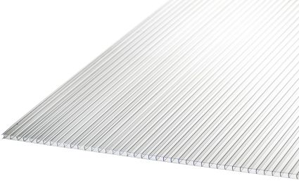 RIATHERM kanalplast. 4 mm 2-skikt Klar, med skyddsfolie - 