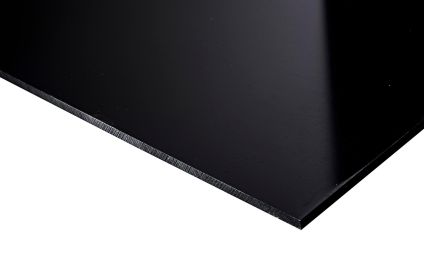 PE HD 300 - Svart 660 x 500 x 5 mm.