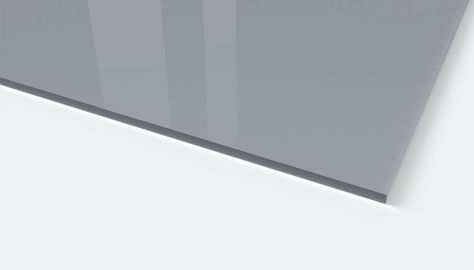 Plexiglas gjutet gr&aring; 7C83