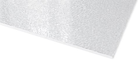 Plexiglas XT Textures klar 0A000 E Iskrystal Struktur 3.050 x 2.050 x 3 mm