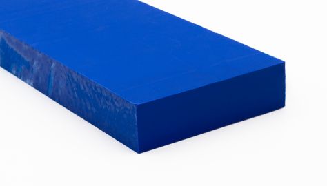 POM-C extruderad Bl&aring; RAL 5002 Food Grade