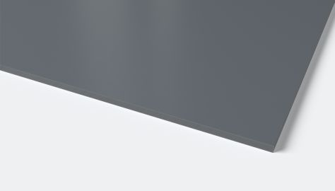 PVC-U block, pressad, m&ouml;rkgr&aring; 2.000 x 1.000 x 60 mm