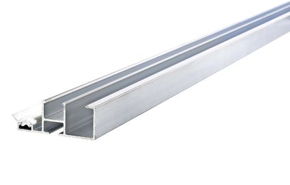 Kantprofil m/gummilist - 16 mm. Termotak