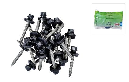 Sinus skruvar sj&auml;lvborrande m/packning. 4,9 x 40 mm